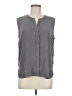 ATM 100% Silk Gray Sleeveless Silk Top Size M - photo 1