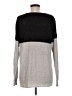 Gap Color Block Silver Pullover Sweater Size L (tall) - photo 2