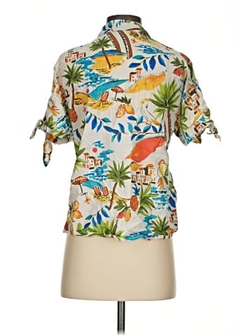 St. John's Bay Short Sleeve Blouse (view 2)