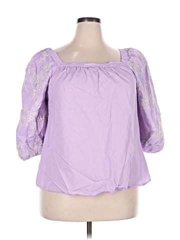 Cato 3/4 Sleeve Blouse (view 1)
