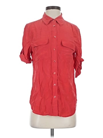 Equipment 3/4 Sleeve Button-Down Shirt (view 1)