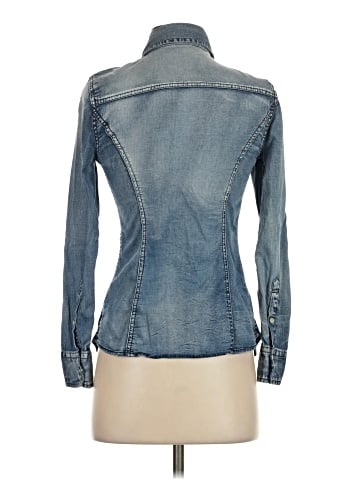 Guess Long Sleeve Button-Down Shirt (view 2)