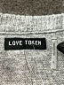 Love Token Gray Pullover Sweater Size L - photo 7