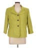 Kasper 100% Polyester Green Blazer Size 16 Petite - photo 1