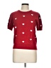 Cielo Hearts Red Pullover Sweater Size L - photo 1