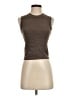 Athleta Brown Sleeveless T-Shirt Size S - photo 1