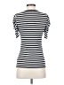 oasis Black Short Sleeve Top Size S - photo 2