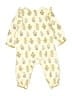 Mud Pie Floral Yellow Long Sleeve Outfit Size 3-6 mo - photo 2