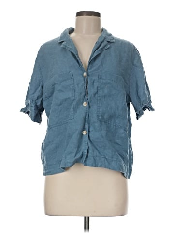 Everlane 3/4 Sleeve Button-Down Shirt (view 1)