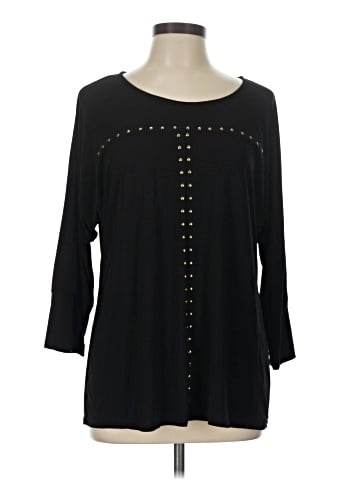 Notations 3/4 Sleeve Top (view 1)