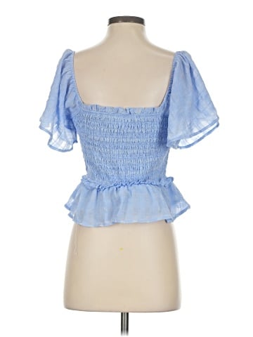 ASTR The Label Short Sleeve Blouse (view 2)