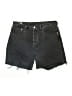Levi's 100% Cotton Black Denim Shorts Size 31 waist - photo 1