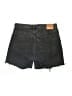 Levi's 100% Cotton Black Denim Shorts Size 31 waist - photo 2