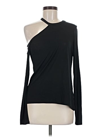 Zara W&B Collection Long Sleeve Top (view 1)