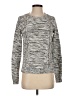 MICHAEL Michael Kors Tweed Silver Pullover Sweater Size S - photo 1