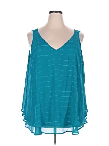 Lane Bryant Outlet Sleeveless Blouse (view 1)