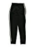 Adidas 100% Polyester Black Track Pants Size 11 - photo 2