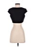 Motel Black Short Sleeve Top Size XS - photo 2