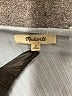 Madewell Blue Ribbed Wrap Crop Top Size M - photo 7