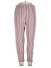 No Comment Stripes Red Casual Pants Size XL - photo 1