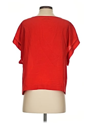 Madewell Short Sleeve Silk Top (view 2)