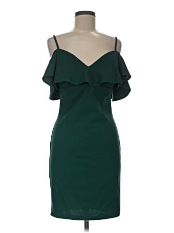 Emerald Sundae Cocktail Dress (view 1)