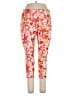 Avia Floral Red Active Pants Size XL - photo 1