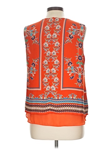 Rose + Olive Sleeveless Blouse (view 2)