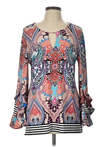 Melissa Paige Long Sleeve Blouse (view 1)
