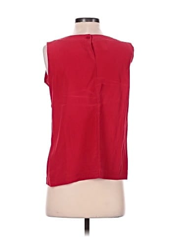 Lord & Taylor Sleeveless Silk Top (view 2)
