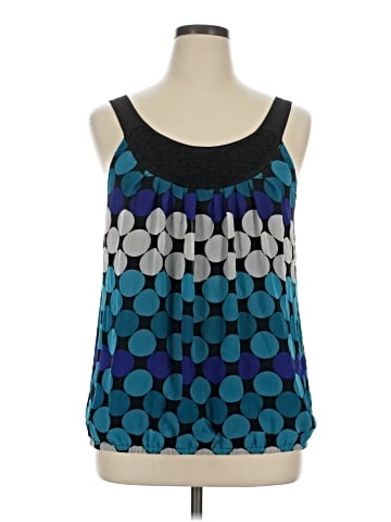 Wrapper Sleeveless Blouse (view 1)