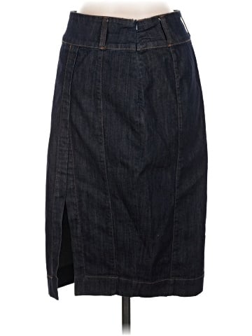 White House Black Market Denim Skirt (view 2)