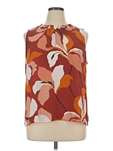 Ann Taylor Factory Sleeveless Blouse (view 1)