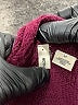 Moth Burgundy Wool Cardigan Size S - photo 4