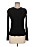 August Silk Black Cardigan Size M - photo 1