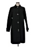 Burberry 100% Cotton Black Coat Size 8 - photo 1