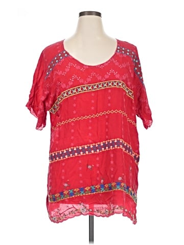 Johnny Was Short Sleeve Blouse (view 1)