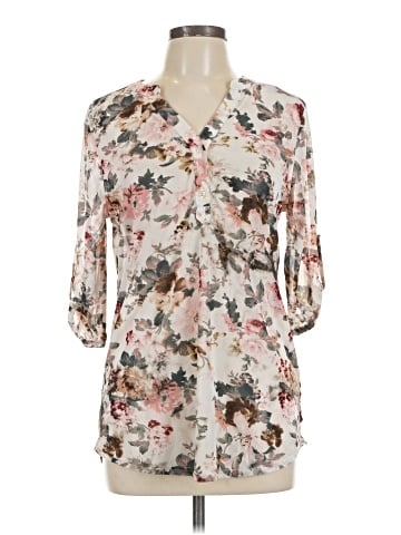 Siren Lily 3/4 Sleeve Blouse (view 1)