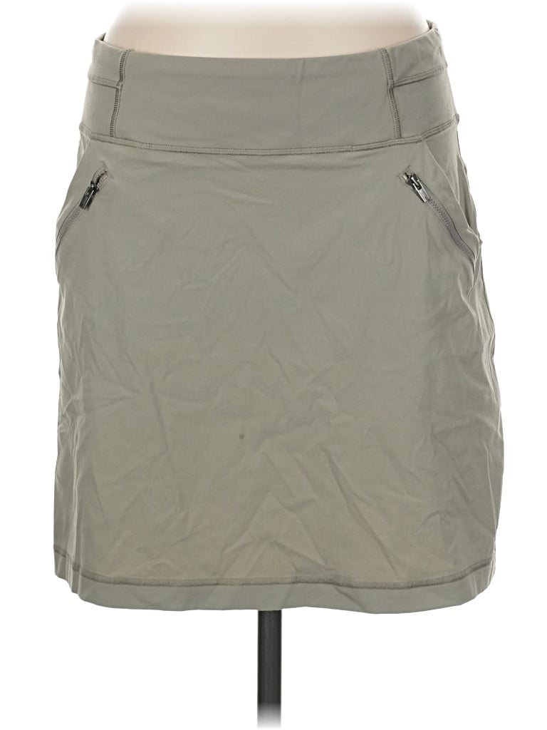 Pre-owned Lucy Casual Skirt In Gray
