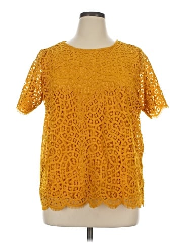 Philosophy Republic Clothing Short Sleeve Blouse (view 1)