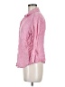 L.L.Bean 100% Linen Pink 3/4 Sleeve Button-Down Shirt Size M - photo 5