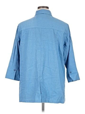 Coldwater Creek 3/4 Sleeve Button-Down Shirt (view 2)