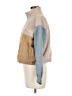 Missguided Color Block Tan Windbreaker Size 6 - photo 5