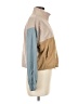 Missguided Color Block Tan Windbreaker Size 6 - photo 4