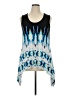 Rose + Olive Blue Tank Top Size 1X - photo 1