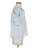 FRAME 100% Silk Blue Short Sleeve Silk Top Size S - photo 4