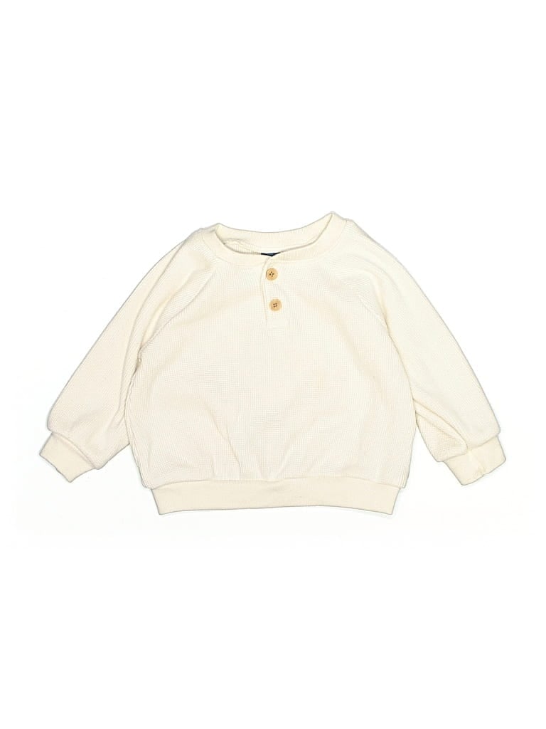 Pre-owned Old Navy Babies' Pullover Sweater In Ivory