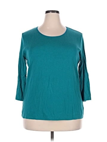 JM Collection 3/4 Sleeve T-Shirt (view 1)