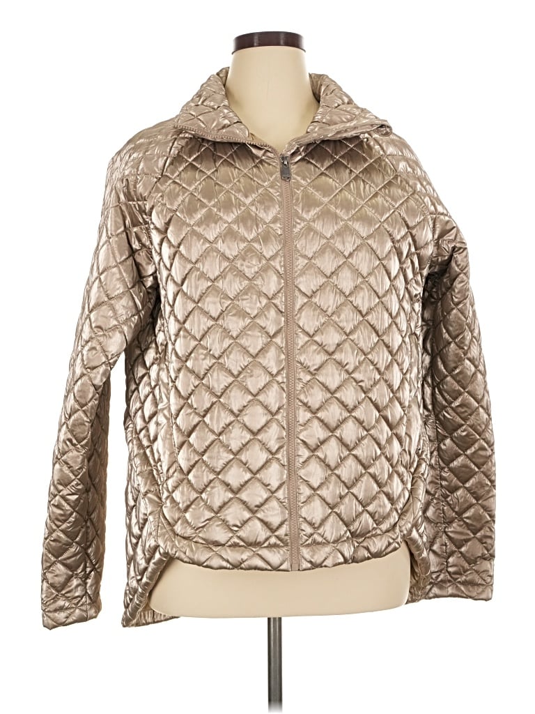Pre-owned Athleta Jacket In Gold