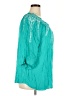 Terre Bleue Teal 3/4 Sleeve Blouse Size XXL - photo 4